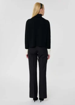 Pull Prague noir en laine