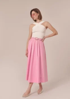 Pull Prana écru en maille