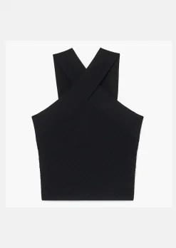 Pull Prana noir en maille