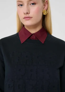 Pull Presto bleu nuit en coton