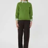 Pull Presto vert en coton