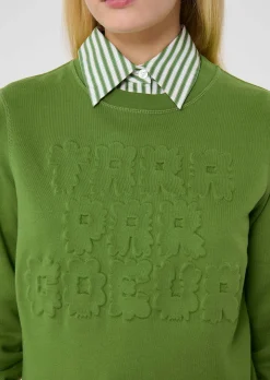Pull Presto vert en coton