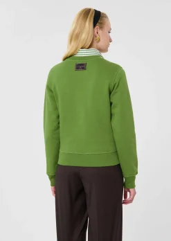 Pull Presto vert en coton