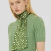Pull Priyanka vert en laine merinos