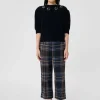 Pull Psyche bleu nuit en laine merinos