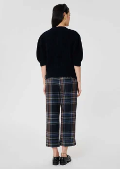 Pull Psyche bleu nuit en laine merinos