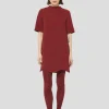 Robe Rayme bordeaux en toile double
