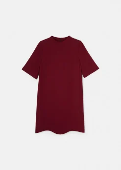 Robe Rayme bordeaux en toile double