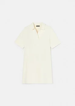 Robe Robby écrue en crêpe