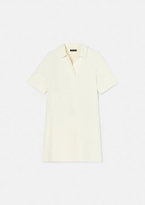 Robe Robby écrue en crêpe