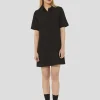 Robe Robby noire en crêpe