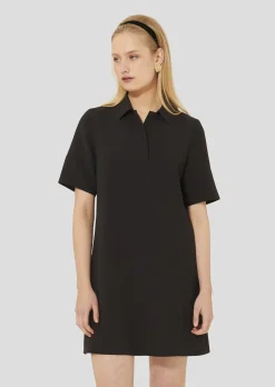 Robe Robby noire en crêpe