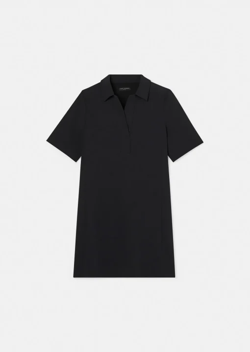 Robe Robby noire en crêpe