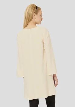 Robe Rolie écrue en crêpe