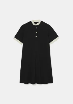 Robe Rosane noire en maille