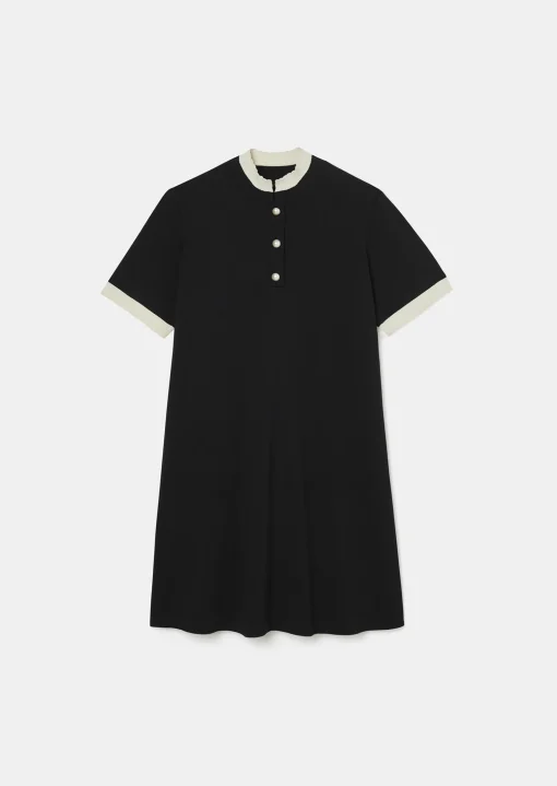 Robe Rosane noire en maille