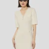 Robe Ruthie écrue en maille