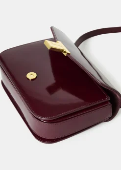 Sac 8 Bis bordeaux en cuir