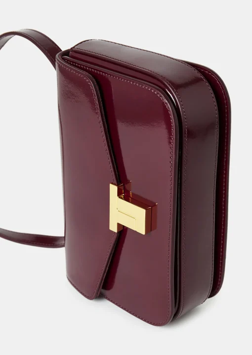 Sac 8 Bis bordeaux en cuir
