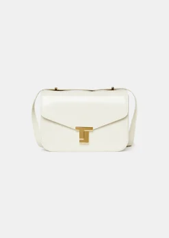 Sac 8 Bis écru en cuir