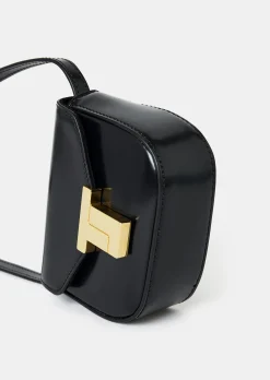 Sac 8 Bis mini noir en cuir