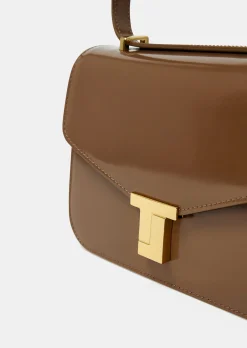 Sac 8 Bis taupe en cuir