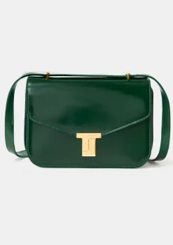 Sac 8 Bis vert émeraude en cuir