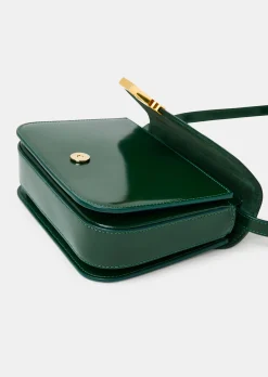 Sac 8 Bis vert émeraude en cuir