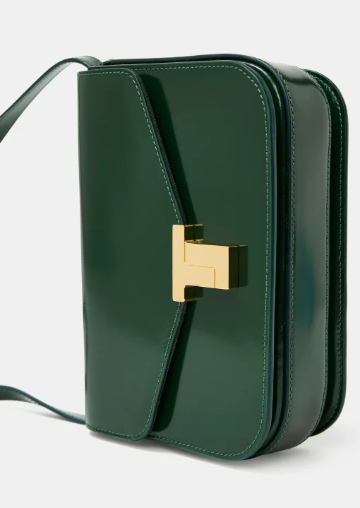Sac 8 Bis vert émeraude en cuir