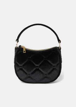 Sac Silva noir en velours