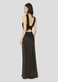 Top Prana noir en maille