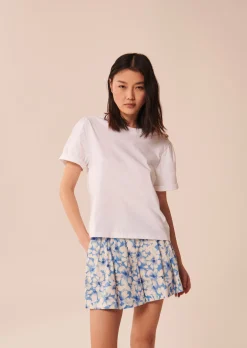 T-shirt Tampa blanc en coton