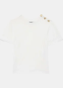 T-shirt Tampa blanc en coton