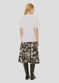 T-shirt Taratulip blanc en jersey double