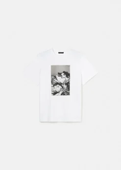 T-shirt Taratulip blanc en jersey double