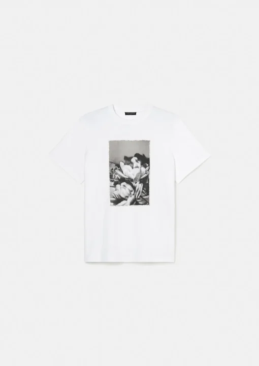 T-shirt Taratulip blanc en jersey double