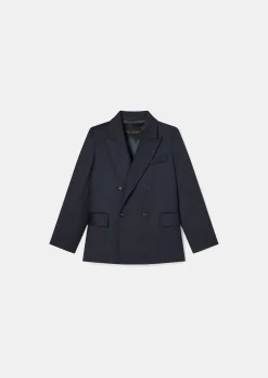 Veste Valson bleu nuit en flanelle