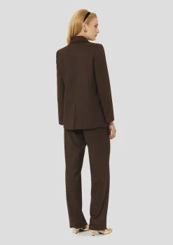 Veste Valson marron en flanelle