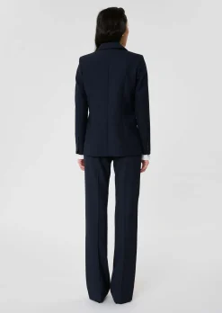 Veste Venezia bleu nuit en laine