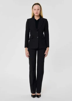 Veste Vicenta noire en laine