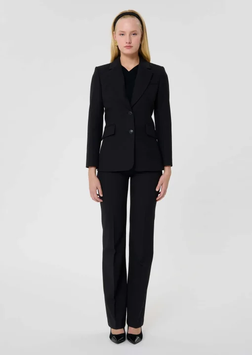 Veste Vicenta noire en laine