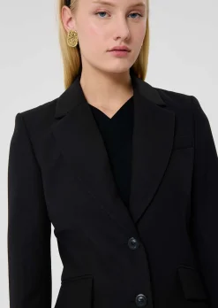 Veste Vicenta noire en laine