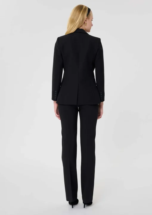 Veste Vicenta noire en laine
