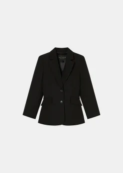 Veste Vicenta noire en laine