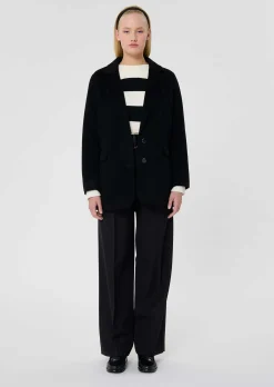 Veste Virgo noir en double face