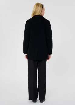 Veste Virgo noir en double face