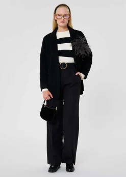 Veste Virgo noir en double face